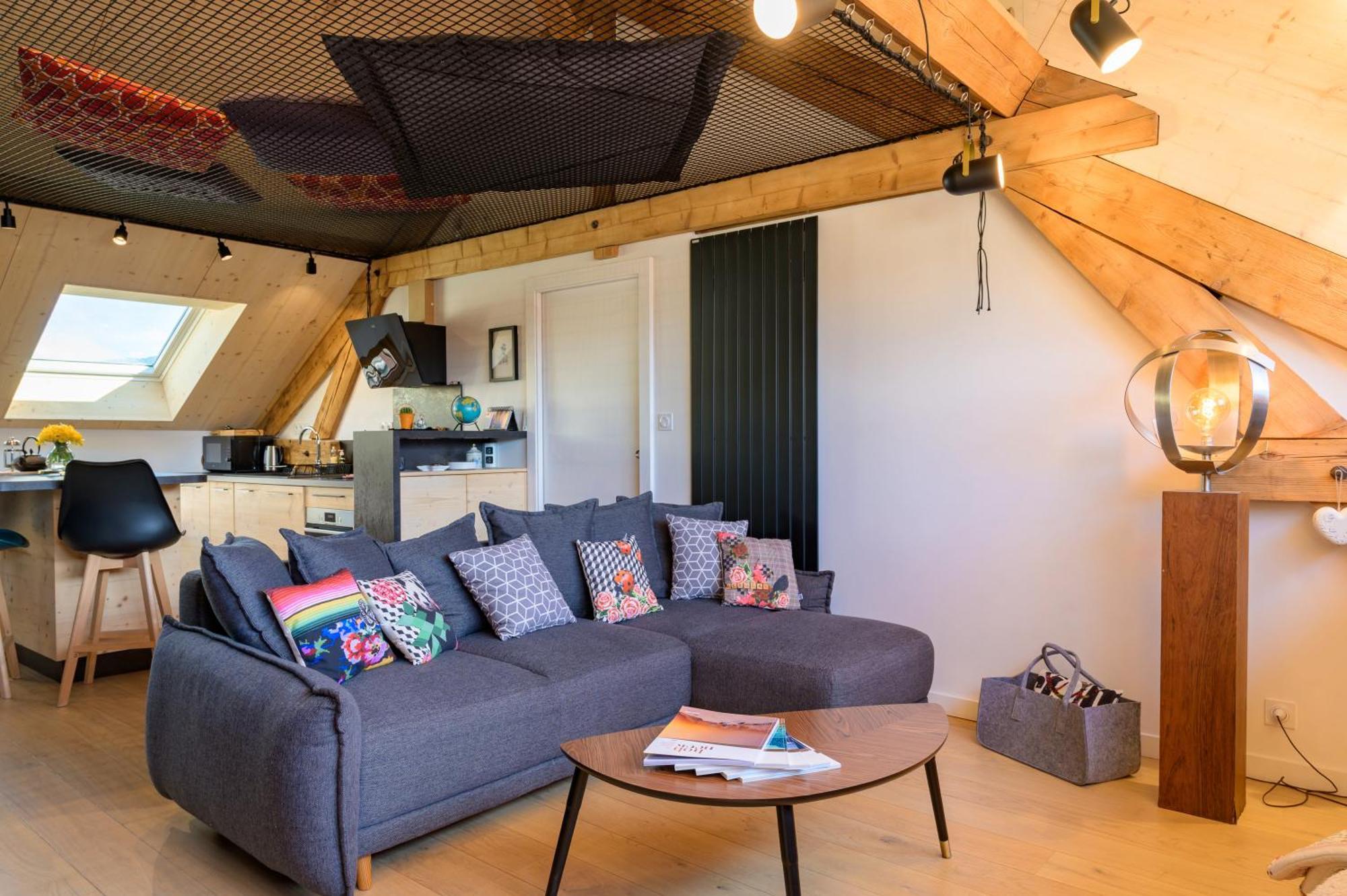 Appartement Sous le toit de Marie et Jean à La Bresse Extérieur photo