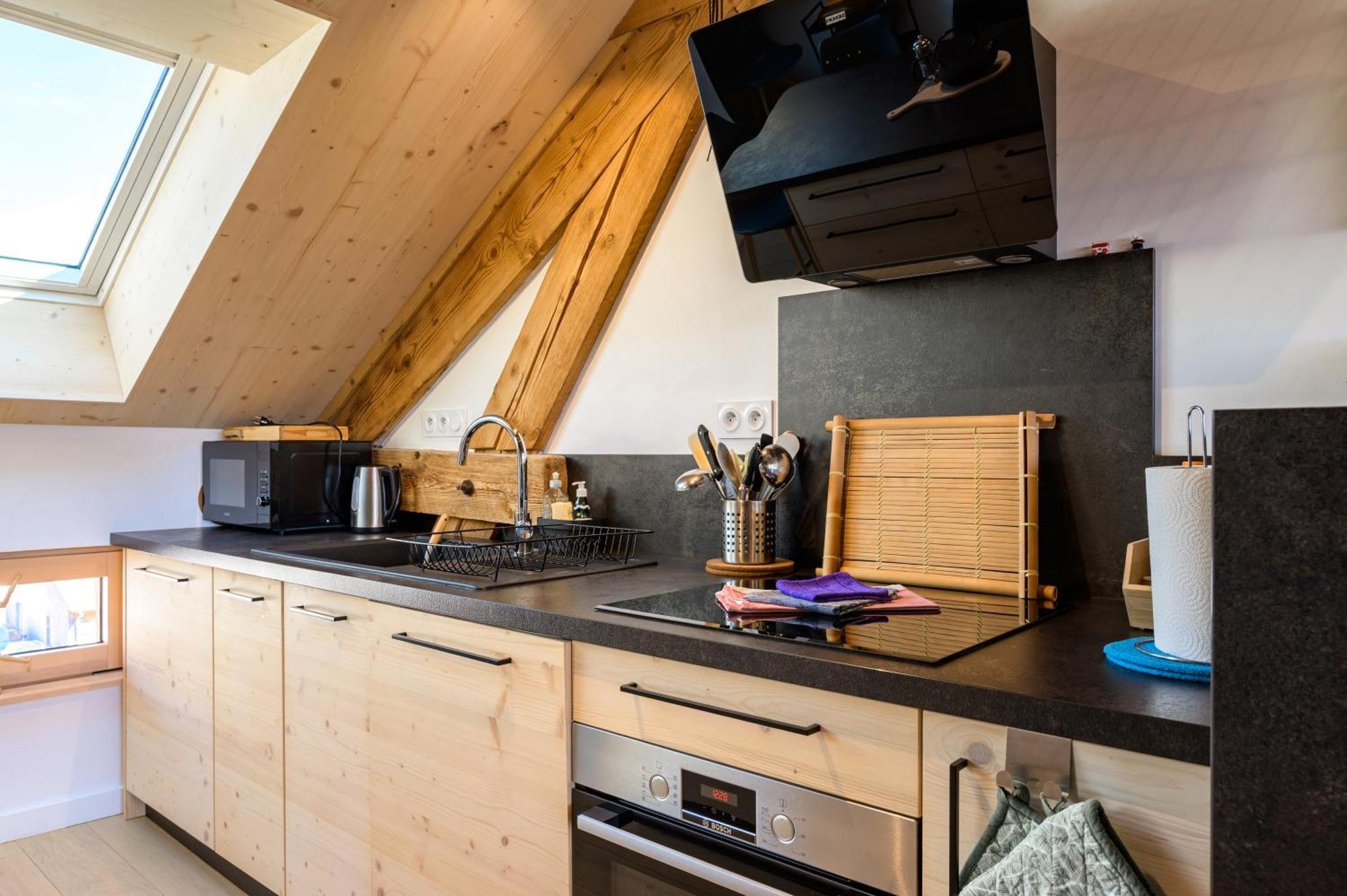 Appartement Sous le toit de Marie et Jean à La Bresse Extérieur photo